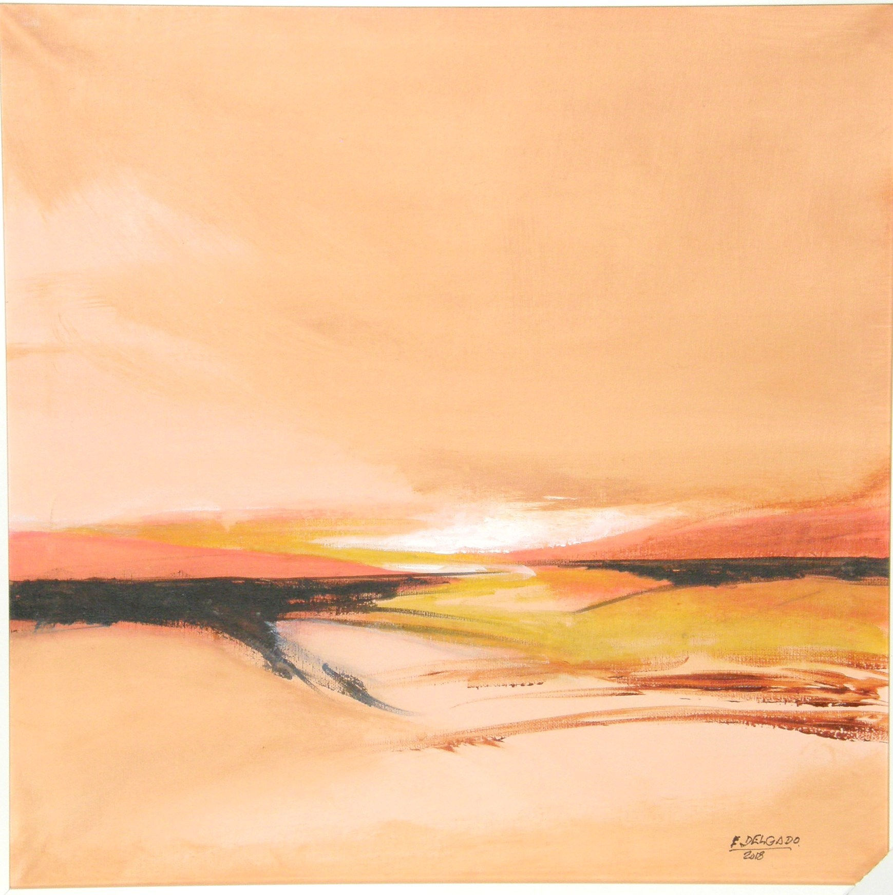 PINK. ACRILICO.40x40