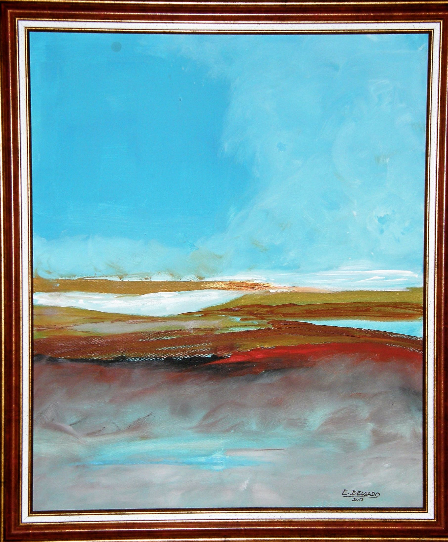 DE PROFUNDIS. ACRILICO.50x70