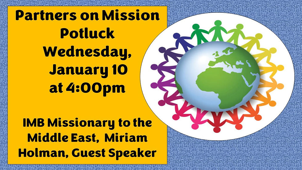 Partners on Mission Potluck