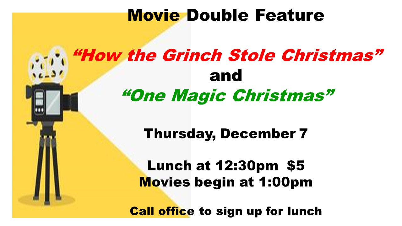 December Movie Double Feature FBC Sun City West