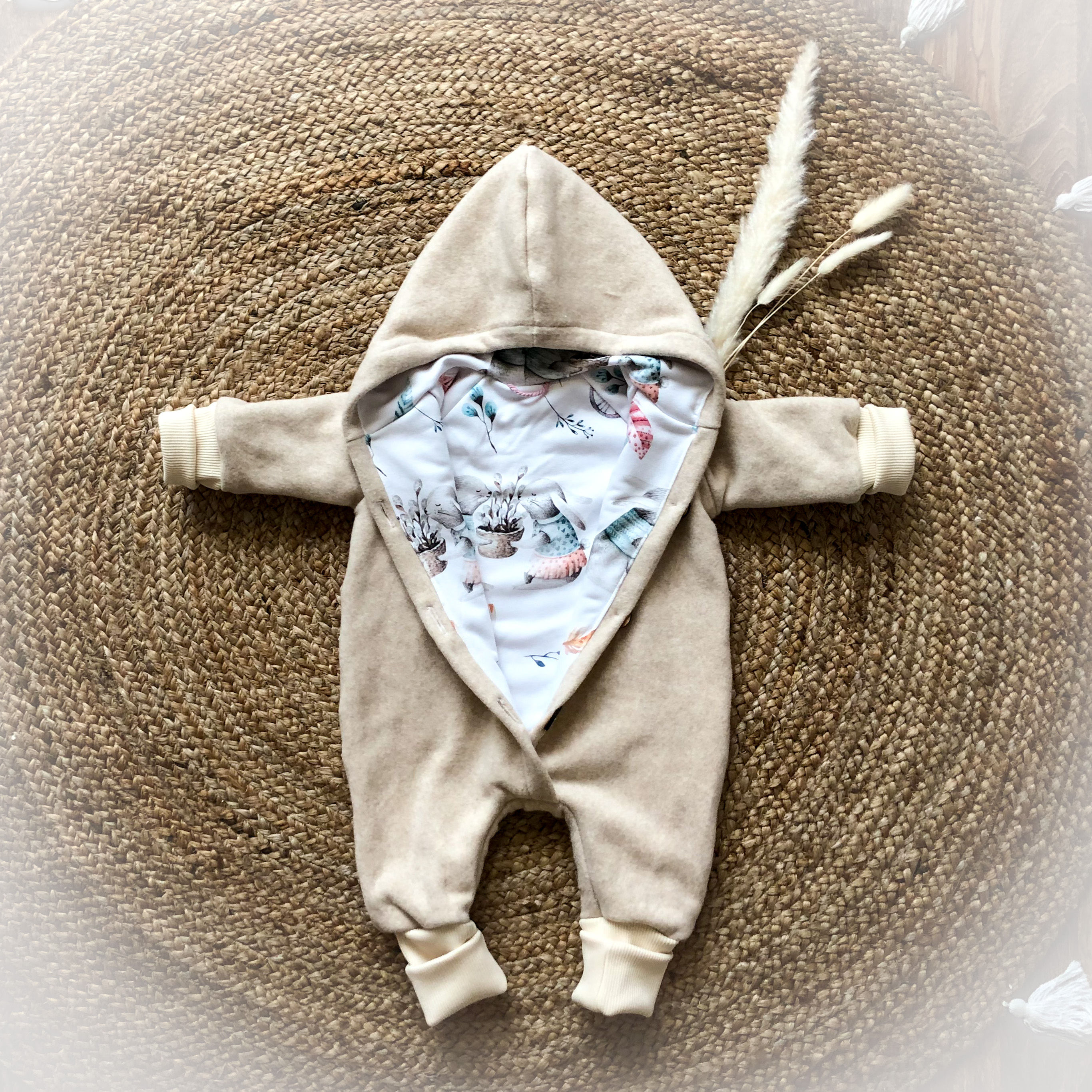 Overall aus Bio-Baumwollfleece