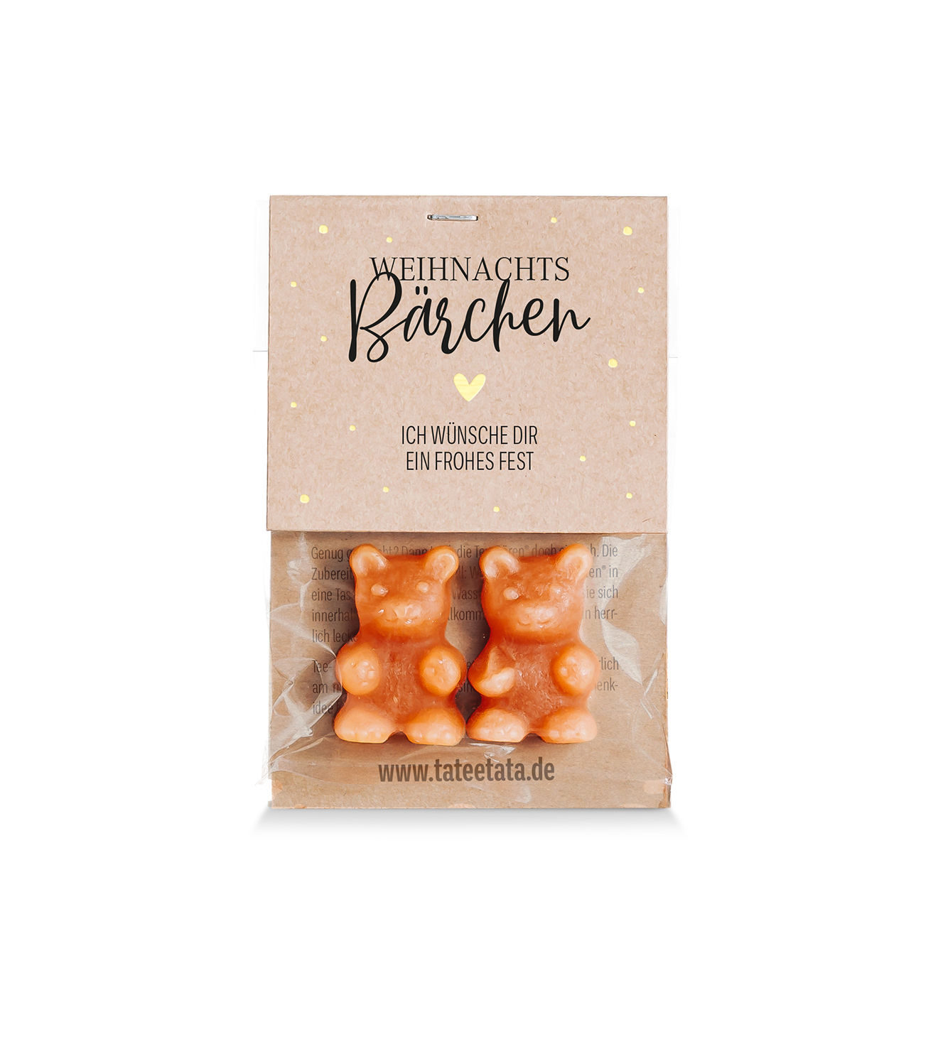 Teebären "Weihnachtsbärchen" 10g