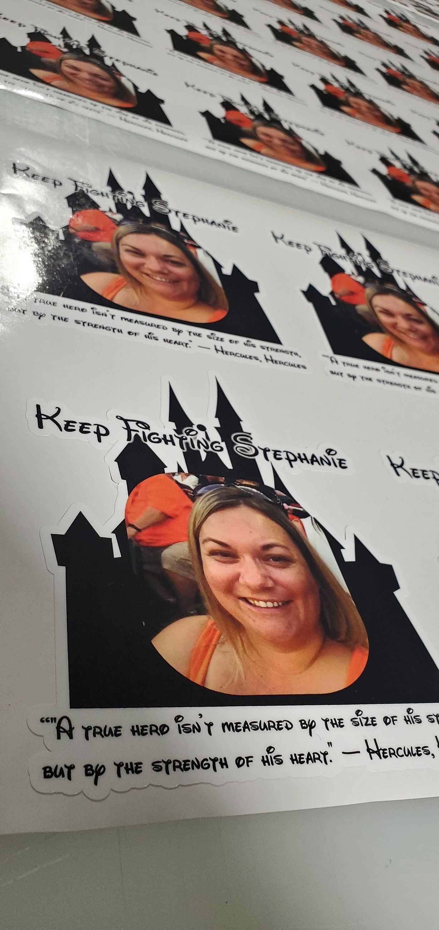 Full Color - Printed - Stickers - up to 10" x 10"