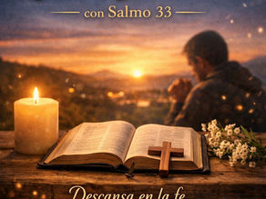 Un hombre ora en a Dios