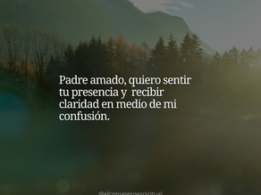 Señor, te pido claridad para tomar decisiones que reflejen tu voluntad.