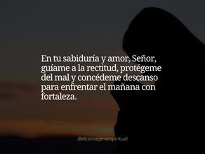 Oración y Reflexión de la noche: Oración de un adolescente