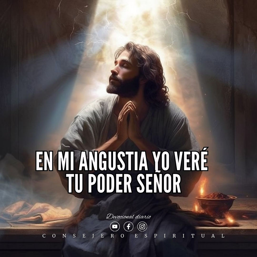Jesus se arrodilla para orar