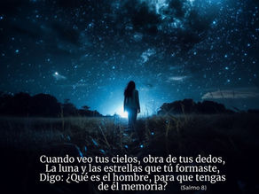 Orando a la luz del Salmo 8