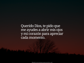 Gracias Señor por que hoy pude sentir alegría en mi cotidianidad