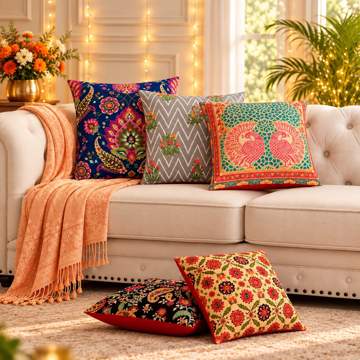 Pillow Cover Set of 5