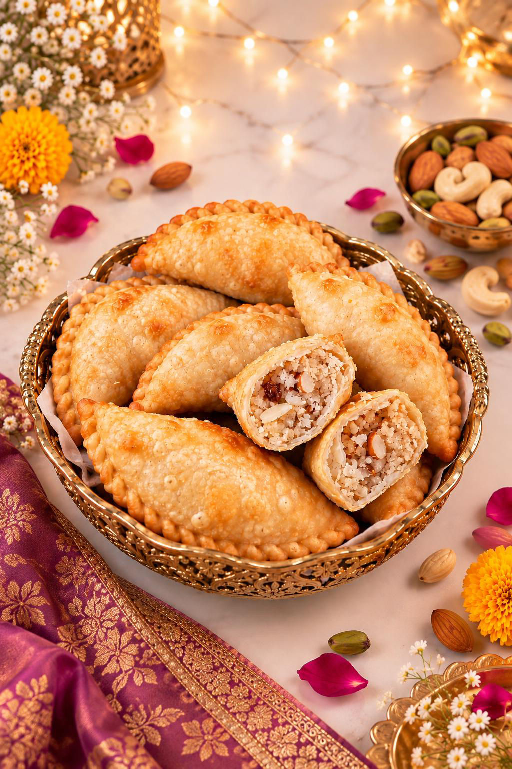 Baked Karanji