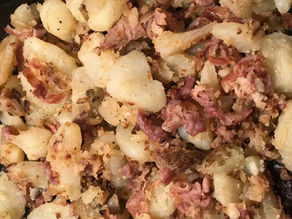 Prosciutto & Onion Potatoes