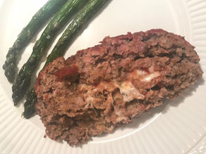 Caprese Stuffed Meatloaf