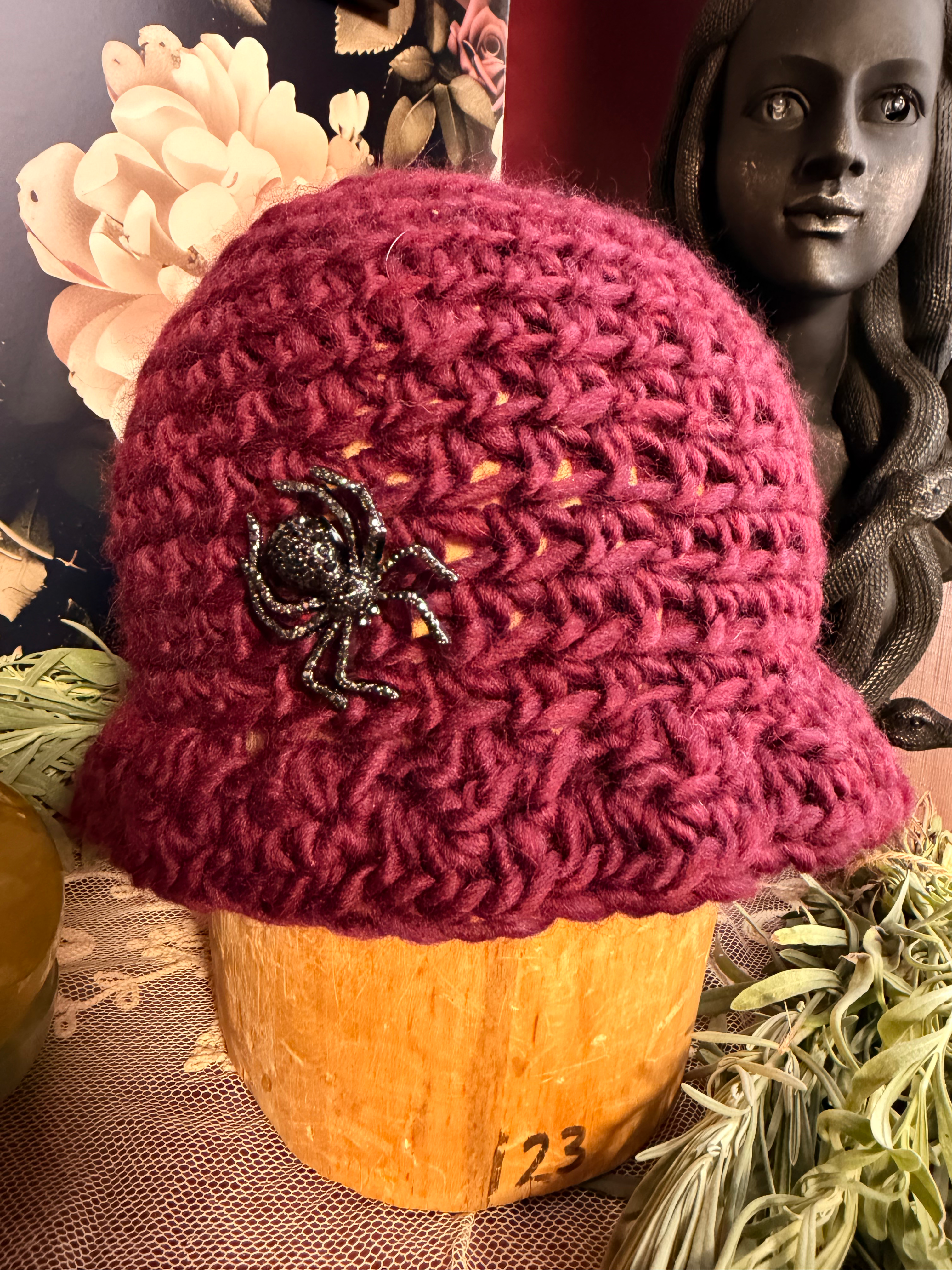 Salem Cloche Crochet Hat