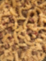 The egg and the milk make a light cream-esque sauce, mmmmm!