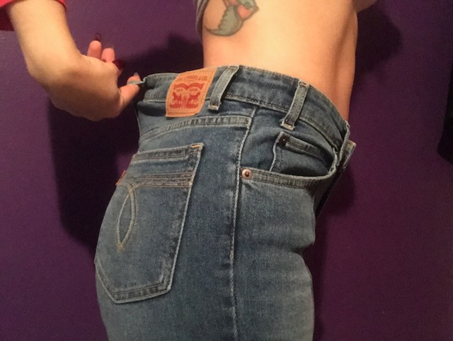 fix waist gap jeans