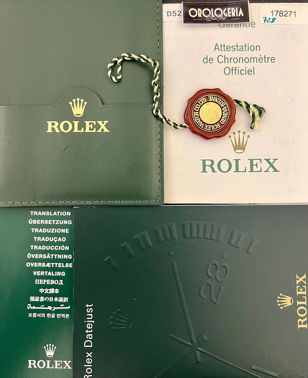 Miniatura: Rolex Datejust  ref. 178271- 31 mm