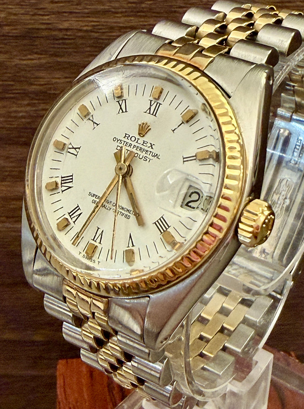 Miniatura: Rolex Datejust 31" acciaio e oro
