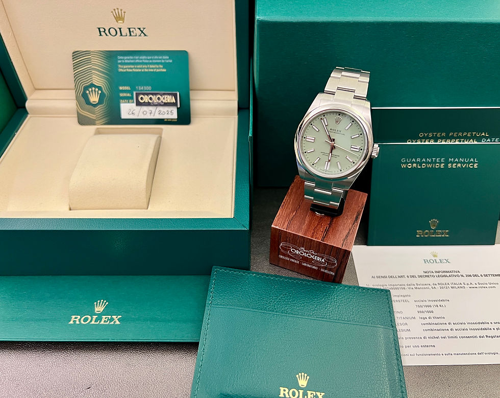 Miniatura: Rolex Oyster Perpetual “Pistacchio”