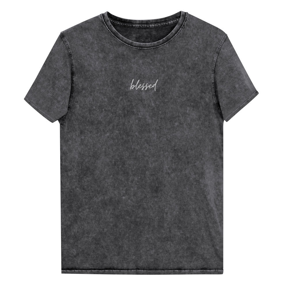 Blessed Denim T-Shirt