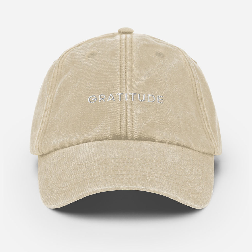 Thumbnail: Gratitude Vintage Hat