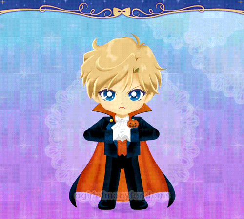 Sailor Moon Drops Gif, Halloween Holiday Sailor Uranus