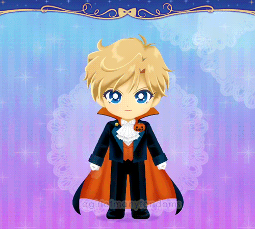 Sailor Moon Drops Gif, Halloween Holiday Sailor Uranus