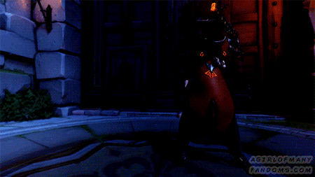 Overwatch Halloween Terror Gif, Ashe ( Warlock Skin )