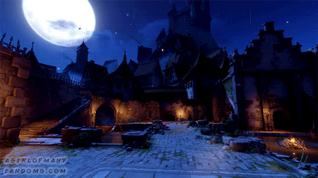 Overwatch Halloween Terror Gif, Tracer ( Will O' Wisp Skin )