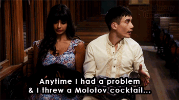 A gif set featuring Jason Mendoza from the television show "The Good Place".