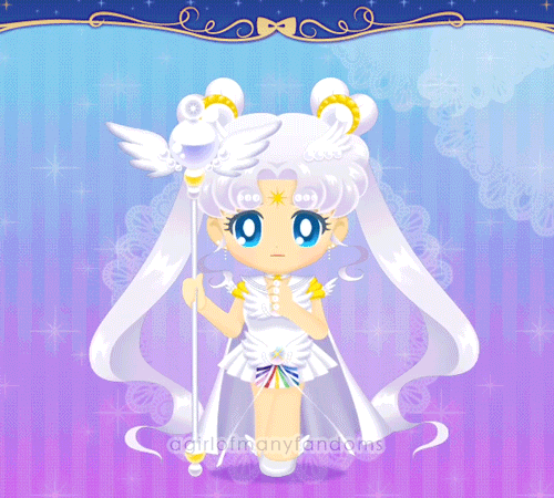 Sailor Moon Drops Gif, Sailor Cosmos