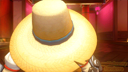 Overwatch Lunar New Year Gif, Tracer ( Hong Gildong Skin )