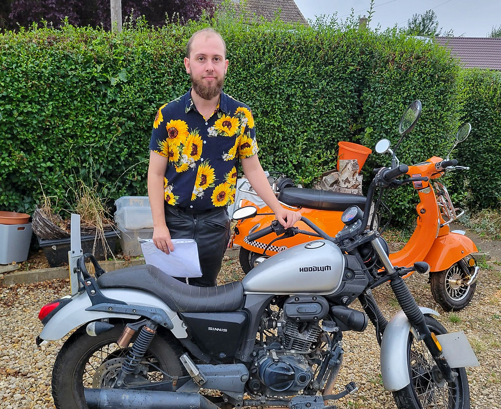 Motor Trade Team motorcycle buying customer handover