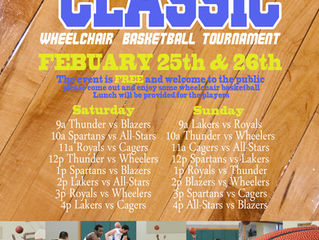 Attend 9th Annual California Classic Wheelchair Basketball Tournament