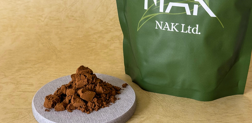 NAK Taiwan Assam Black Tea Powder showcasing malty and toasted grain notes, ideal for cafés, bakeries, and beverage manufacturing.