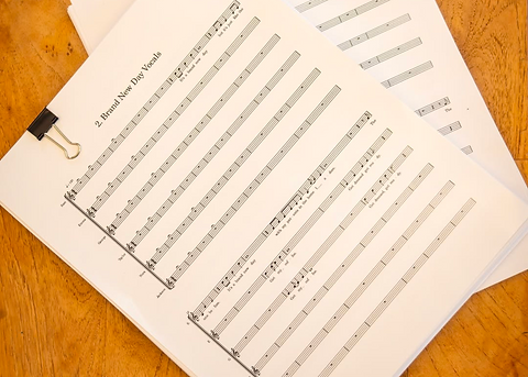 sheet music