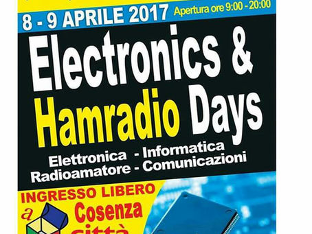 Fiera dell'Elettronica Informatica Radioamatore e Comunicazioni - Cosenza 2017