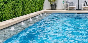 Fiberglass inground pool