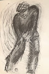 012 Golf Swing A1 Pencil drawing