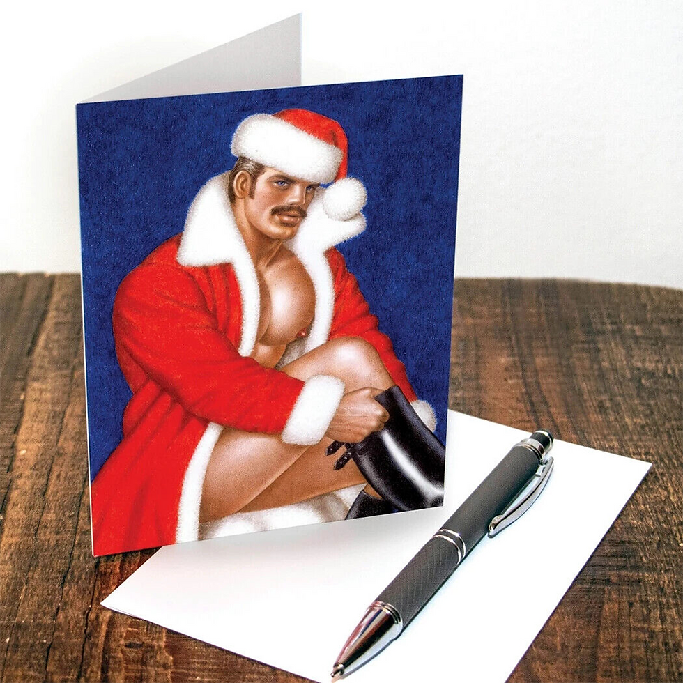 Thumbnail: TOM OF FINLAND CHRISTMAS CARDS PACK OF 8