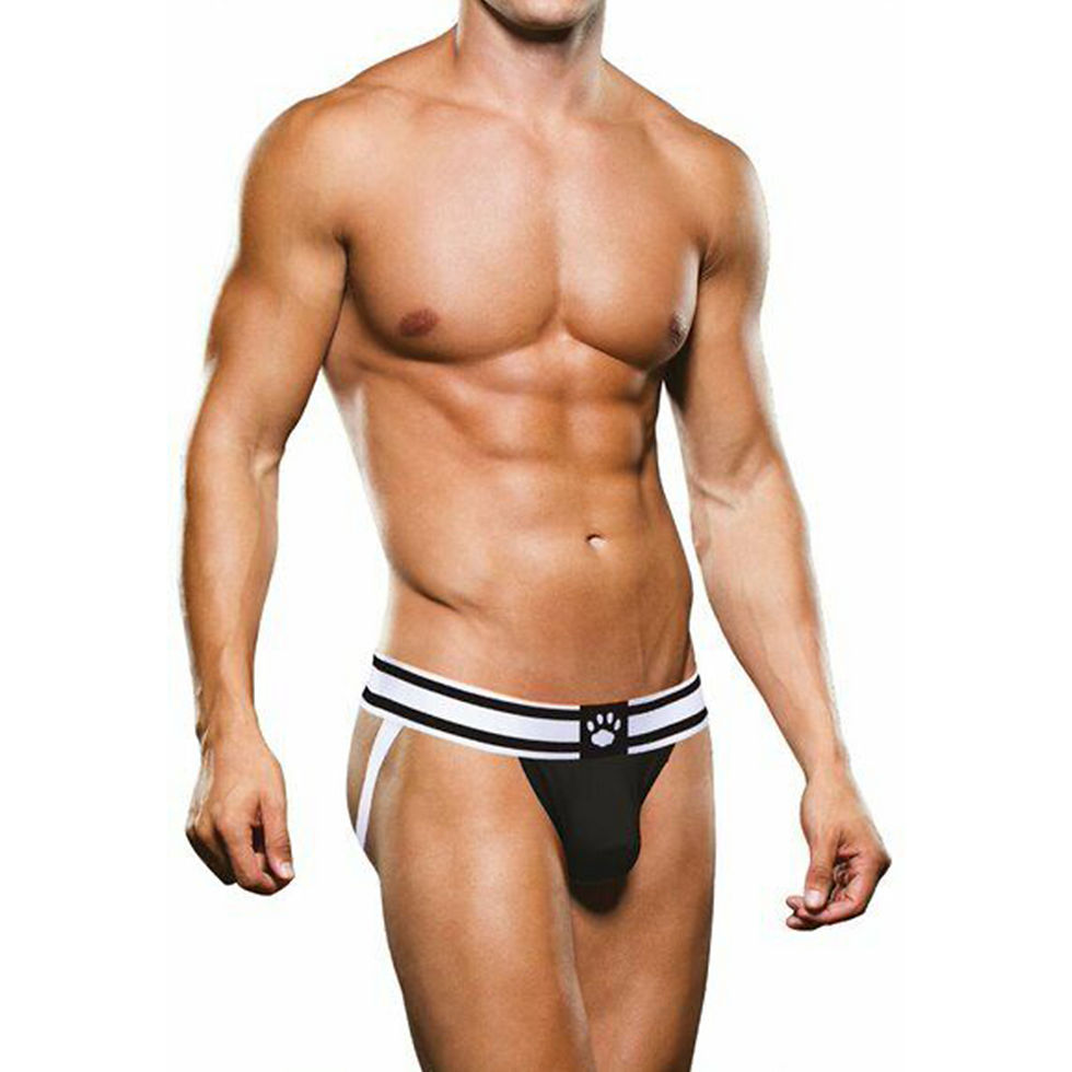 Thumbnail: PROWLER MENS JOCKSTRAP MENS BLACK AND WHITE JOCK STRAP UNDERWEAR JOCK