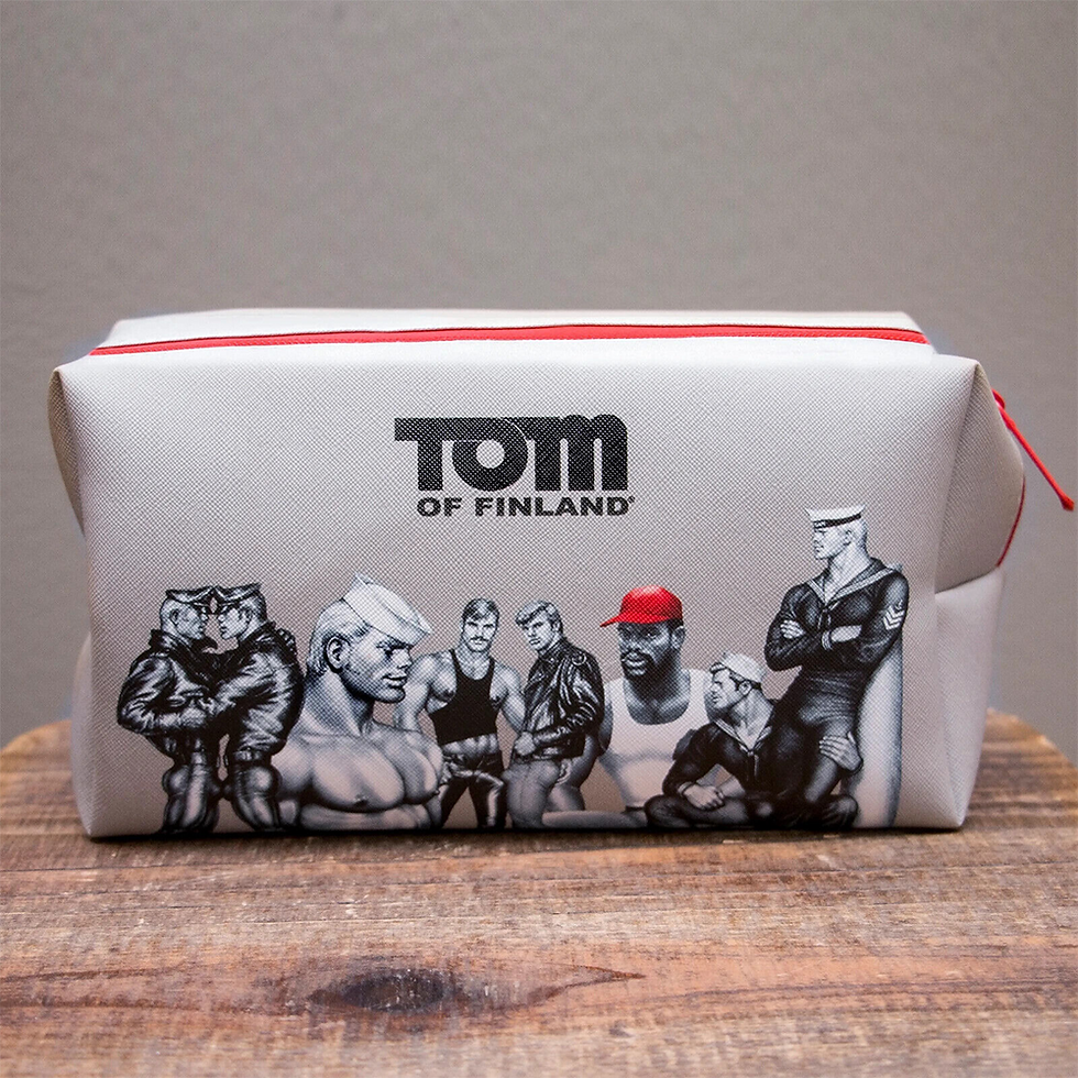 Thumbnail: TOM OF FINLAND ZIP WASH BAG