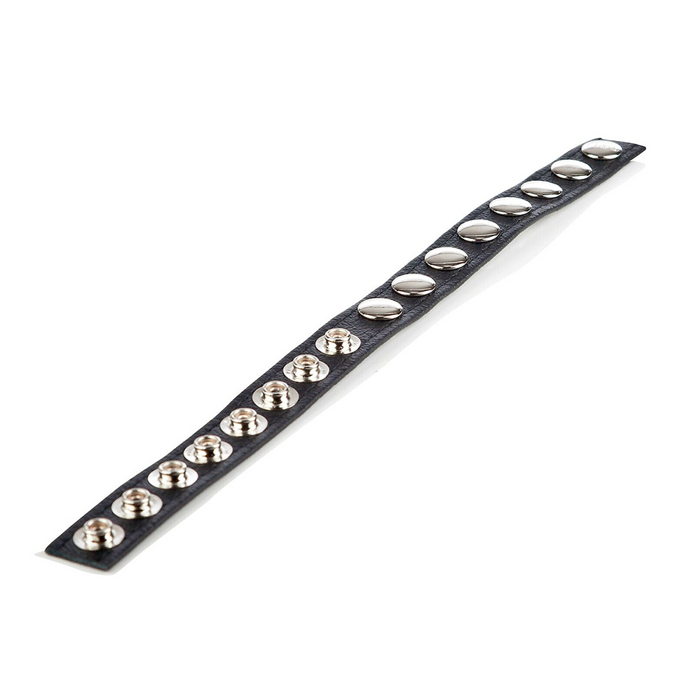 Thumbnail: COLT STUDIOS LEATHER 8 SNAP FASTENER COCK RING