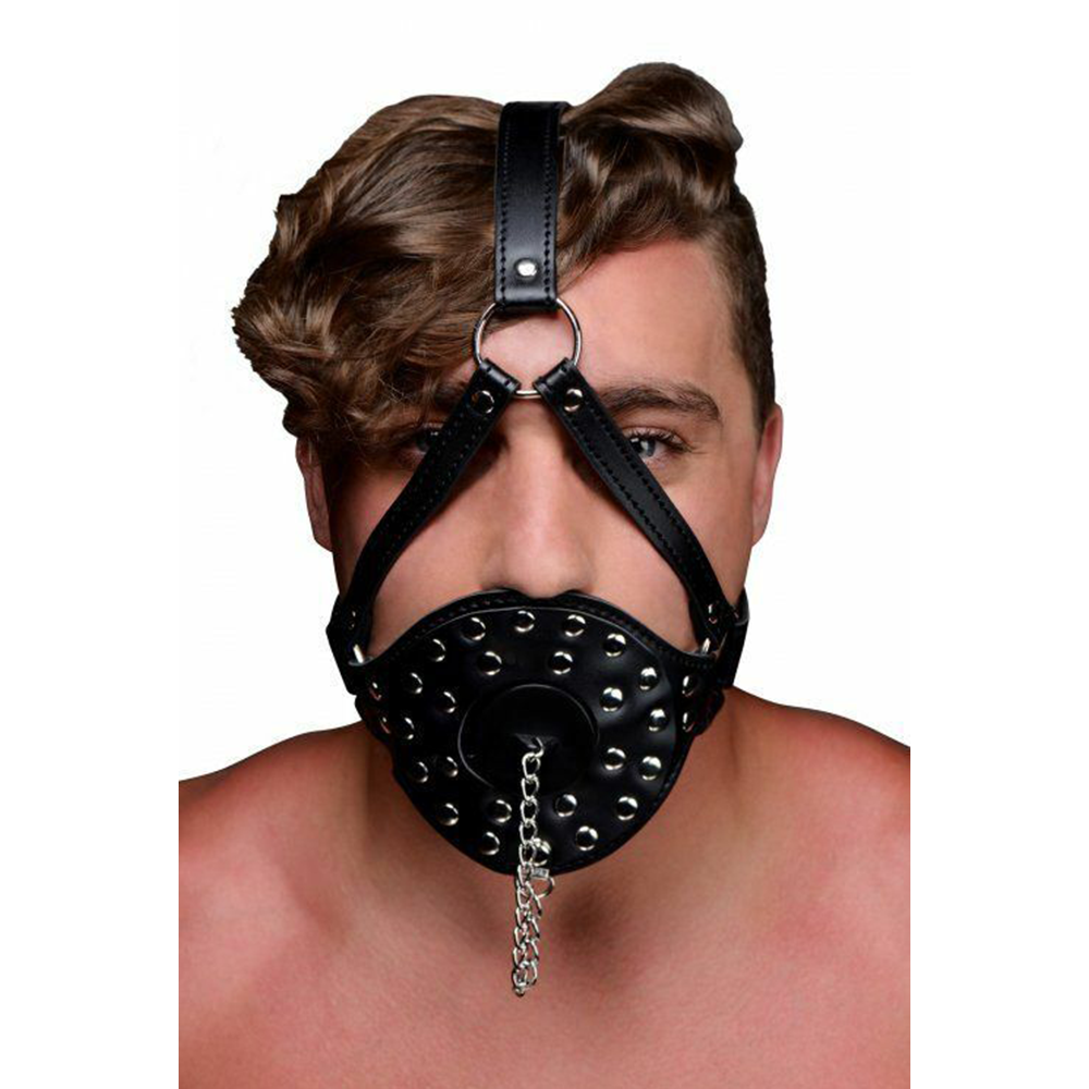 OPEN MOUTH HEAD HARNESS MASK