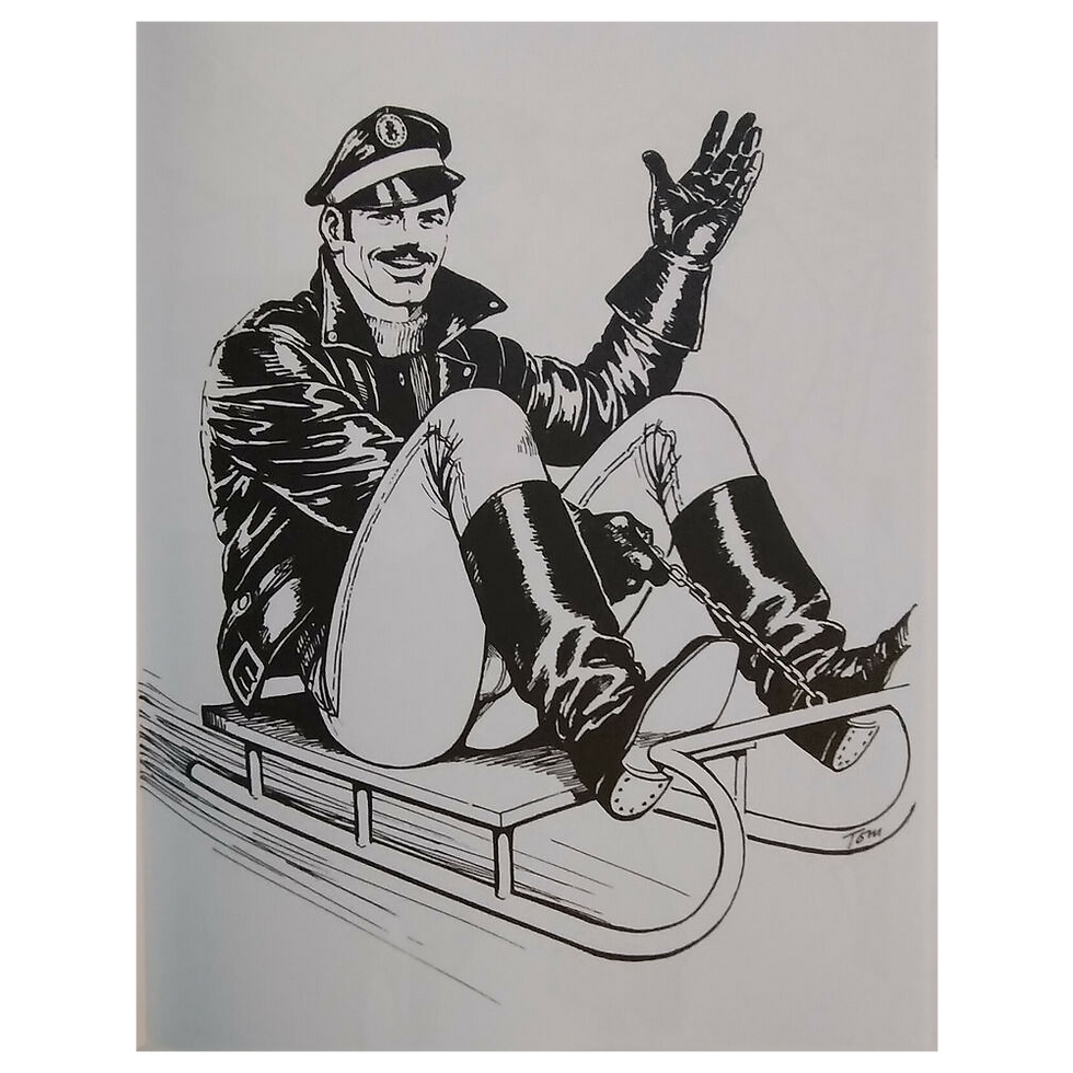 Thumbnail: TOM OF FINLAND ADULT COLOURING BOOK