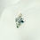Thumbnail: Green enamel leopard spot pendant