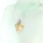 Thumbnail: Peach leopard spot pendant