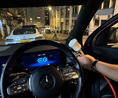 BENZ EQA 冷氣塗層