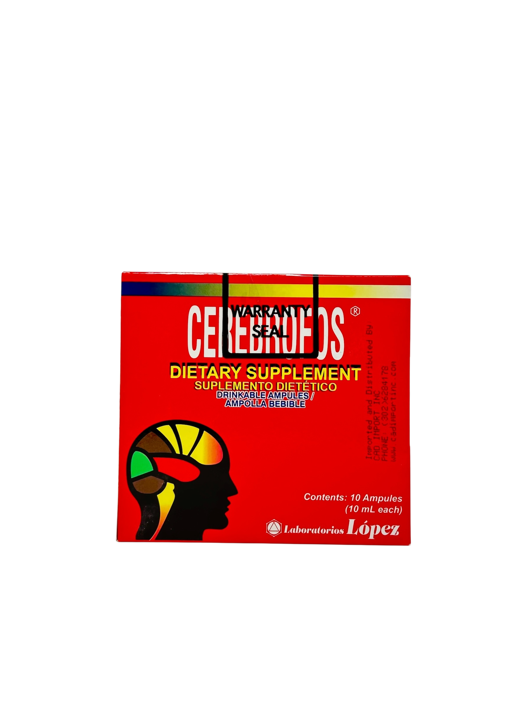 Cerebrofos Ampollas Bebibles 10 ct.