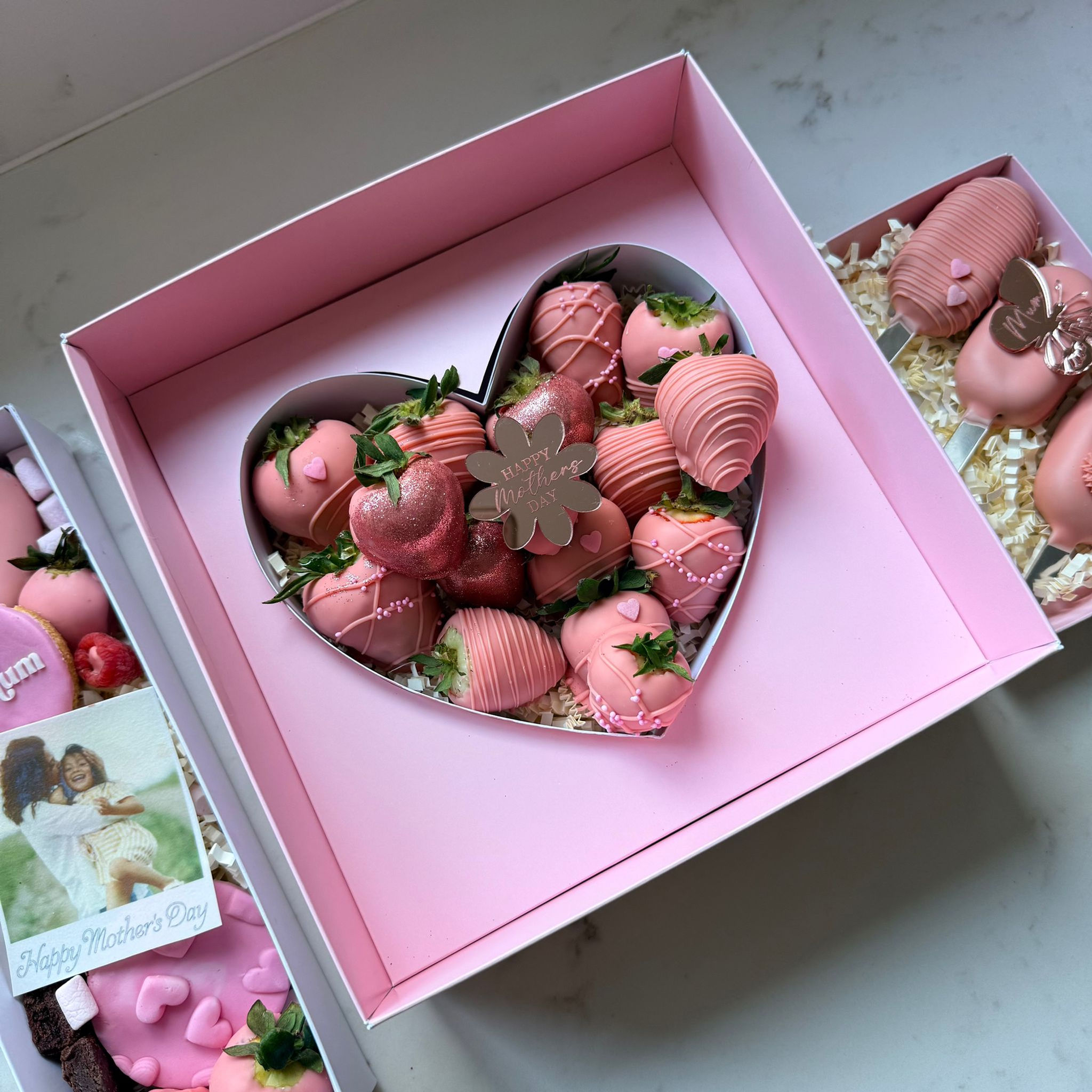 Mother's Day Strawbs Heart Box